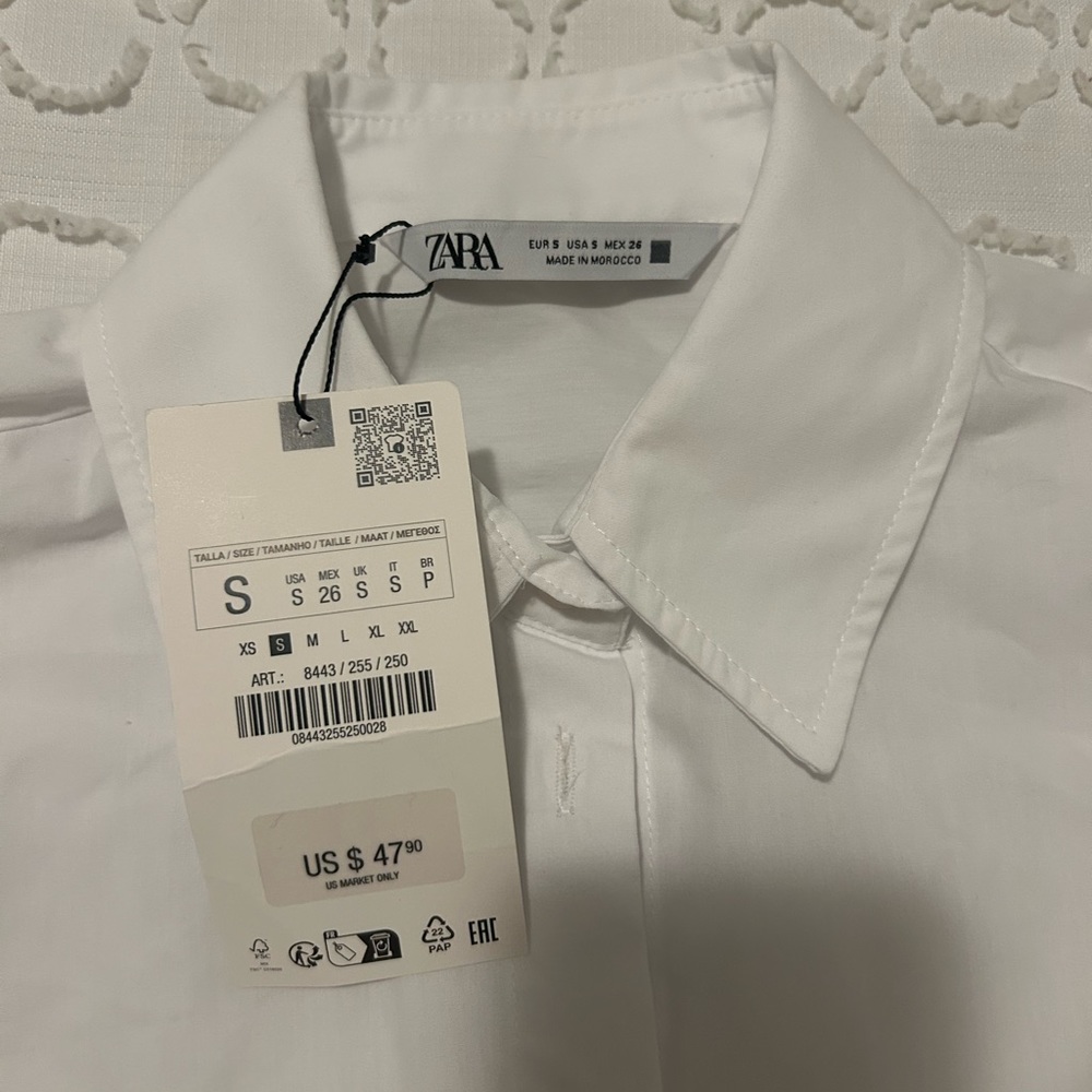 Brand new Zara button down shirt!